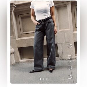 Abercrombie & Fitch Low Rise Ultra Loose Jean